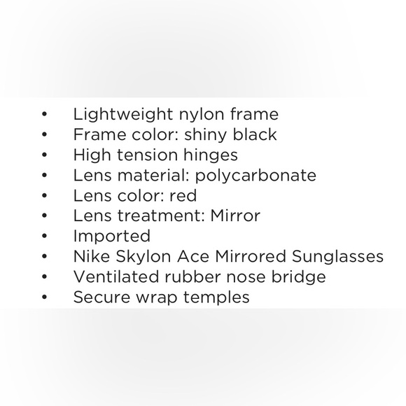 Nike Skylon Ace Mirror Sunglasses- NWT - Picture 5 of 5